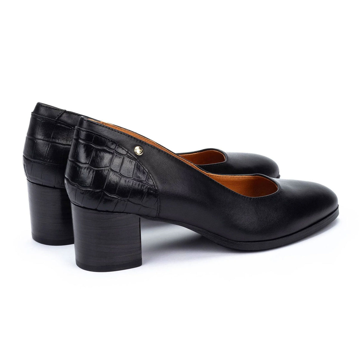 Pikolinos Calafat W1Z-5920C1 Pump (Women) - Black Dress-Casual - Heels - The Heel Shoe Fitters