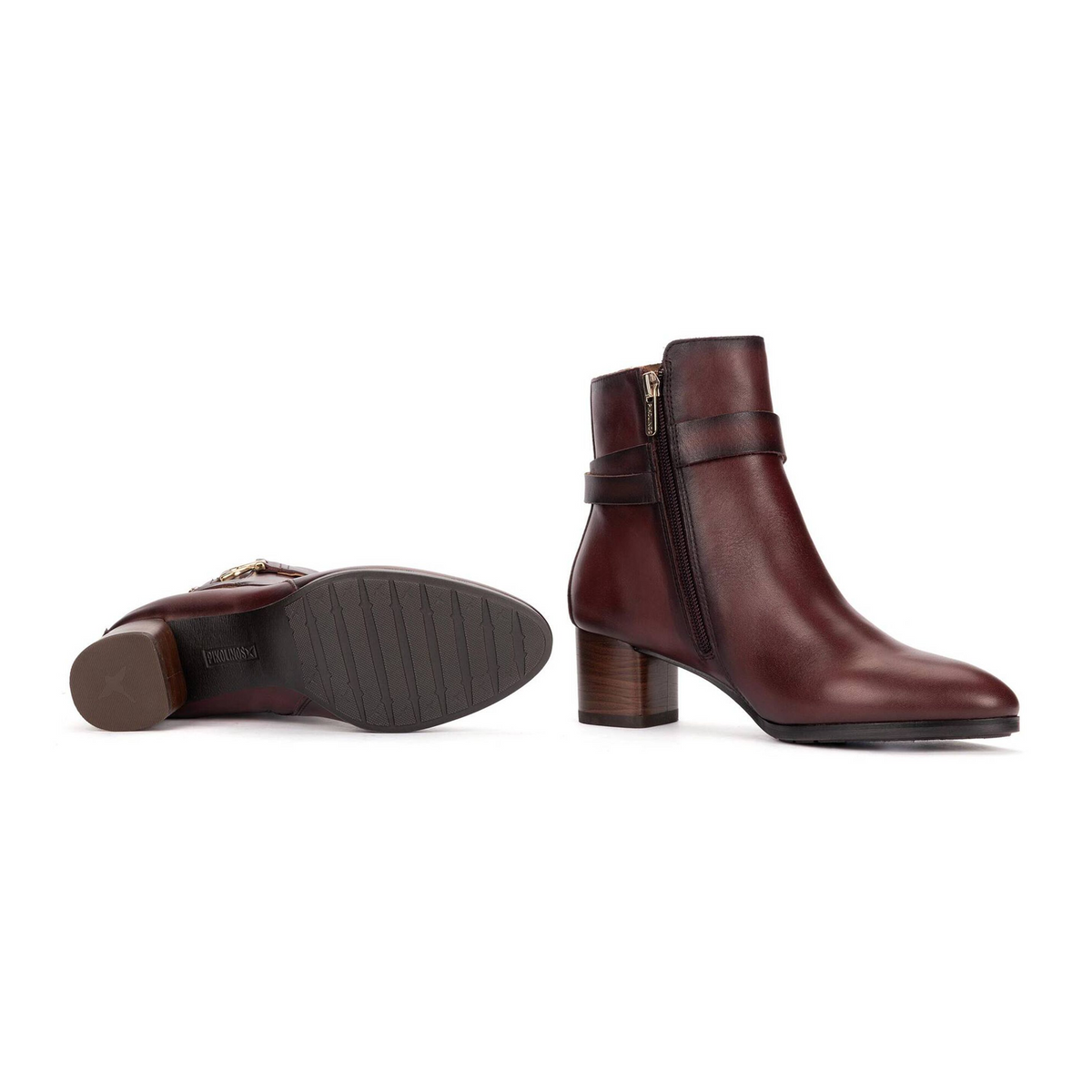 Pikolinos Calafat W1Z-8914 Heeled Boot (Women) - Garnet