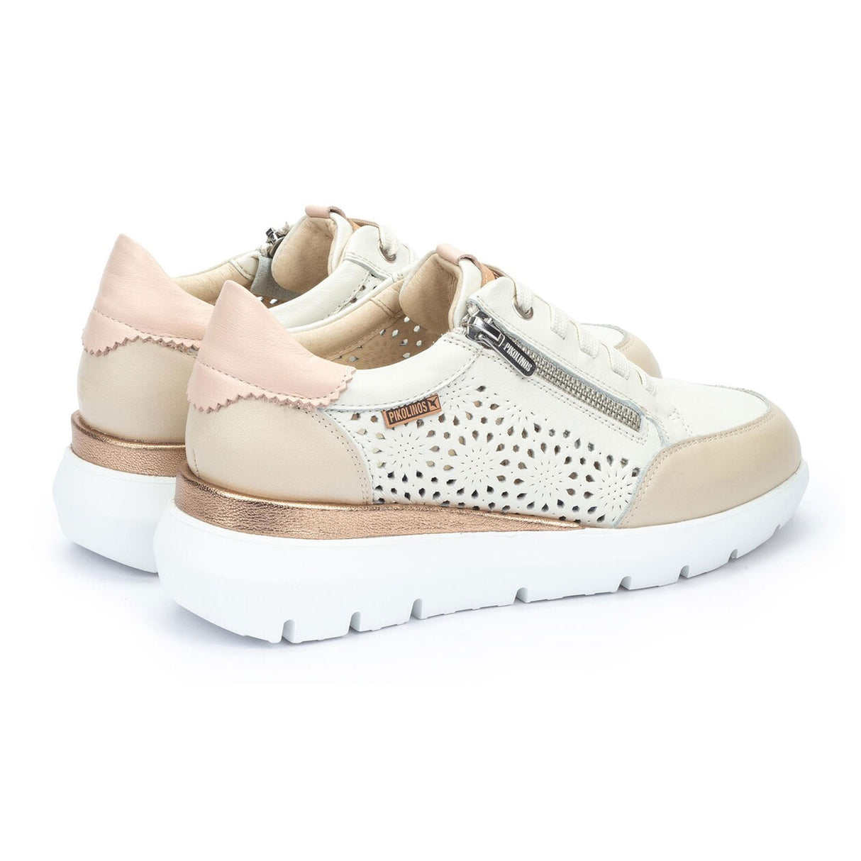 Pikolinos Rueda W2A-6807C1 Sneaker (Women) - Off White Athletic - Casual - Lace Up - The Heel Shoe Fitters