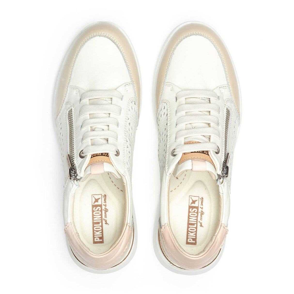 Pikolinos Rueda W2A-6807C1 Sneaker (Women) - Off White Athletic - Casual - Lace Up - The Heel Shoe Fitters