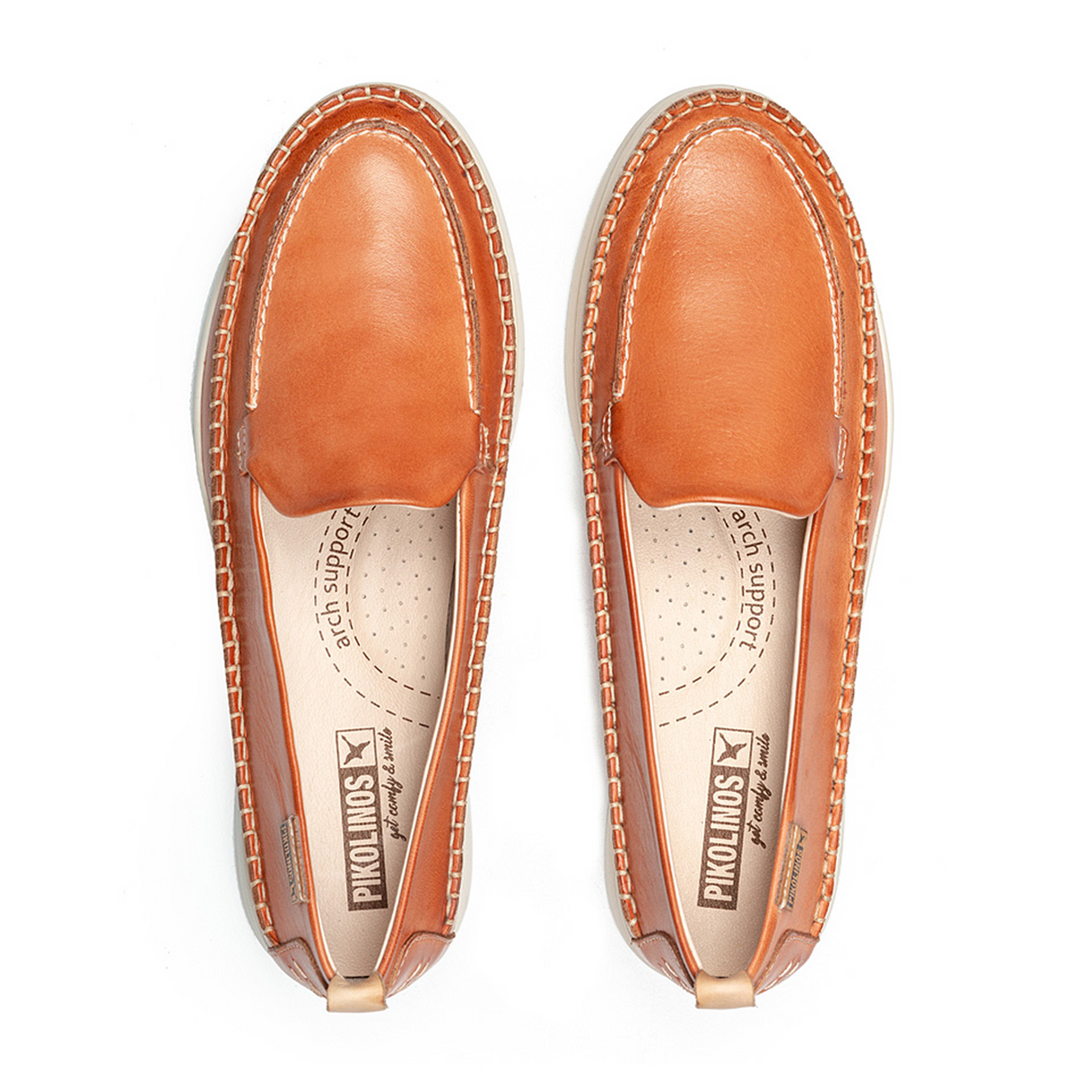 Pikolinos Gandia W2Y-3802 Loafer (Women) - Nectar Leather Dress-Casual - Loafers - The Heel Shoe Fitters