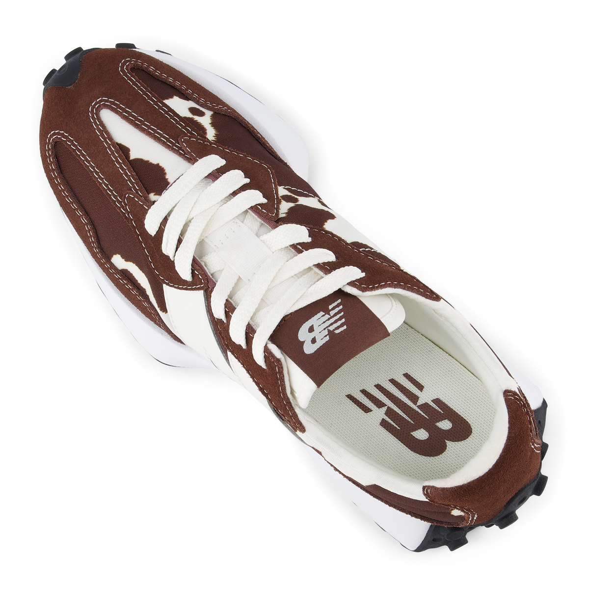 New Balance 327 Sneaker (Women) - Pumpernickel/Sea Salt