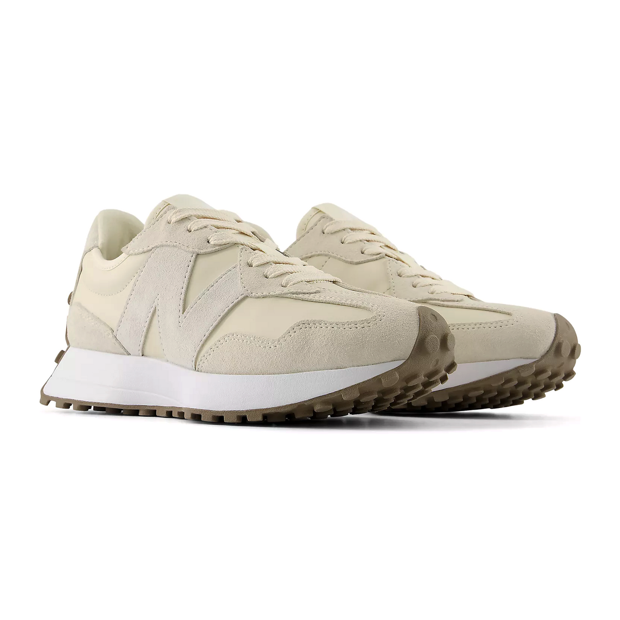 New Balance 327 Sneaker (Women) - Linen/Angora Athletic - Casual - Lace Up - The Heel Shoe Fitters