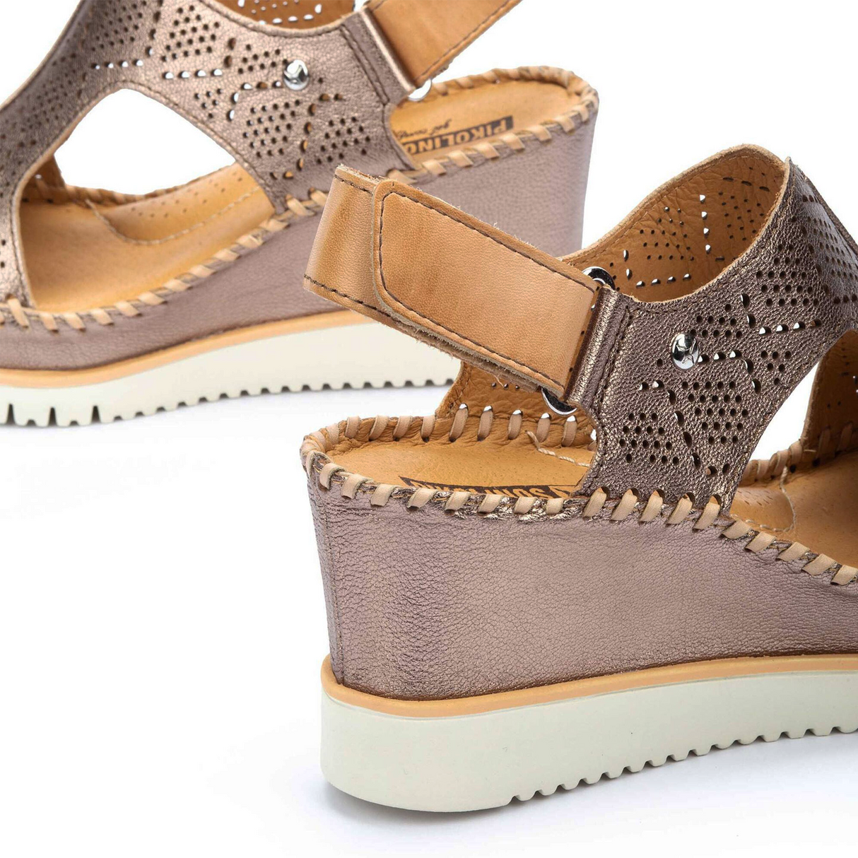 Pikolinos Aguadulce W3Z-1775CLC1 Wedge Sandal (Women) - Stone Leather