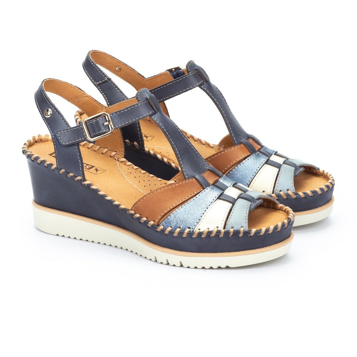 Pikolinos Aguadulce W3Z-1836C1 Wedge Sandal (Women) - Pacific Sandal - Heel/Wedge - The Heel Shoe Fitters