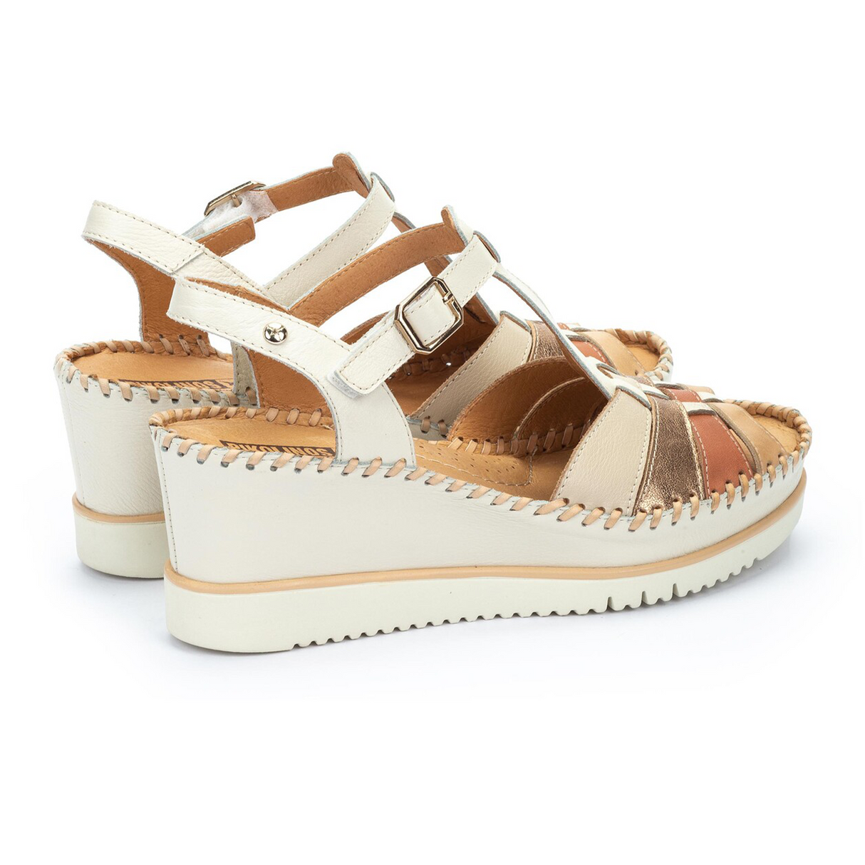 Pikolinos Aguadulce W3Z-1836C1 Wedge Sandal (Women) - Nata Sandal - Heel/Wedge - The Heel Shoe Fitters