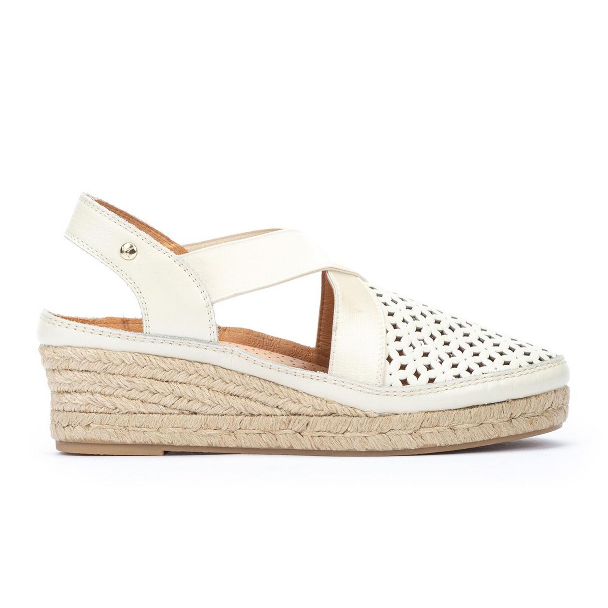 Pikolinos Benidorm W4A-1546 Wedge Sandal (Women) - Nata Sandal - Heel/Wedge - The Heel Shoe Fitters