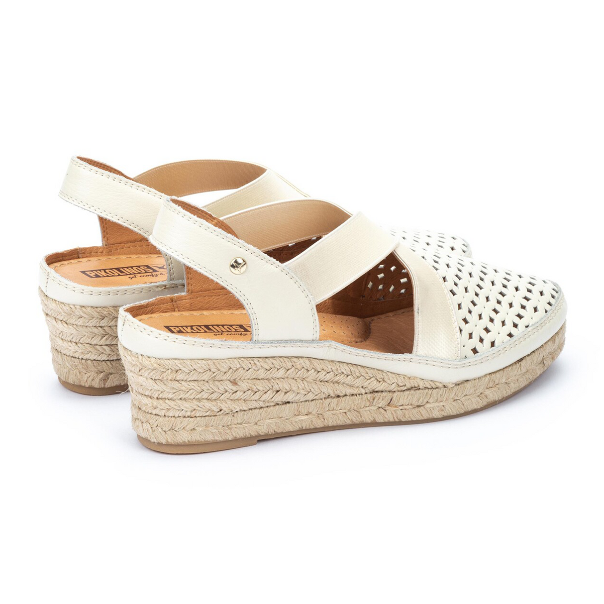 Pikolinos Benidorm W4A-1546 Wedge Sandal (Women) - Nata Sandal - Heel/Wedge - The Heel Shoe Fitters