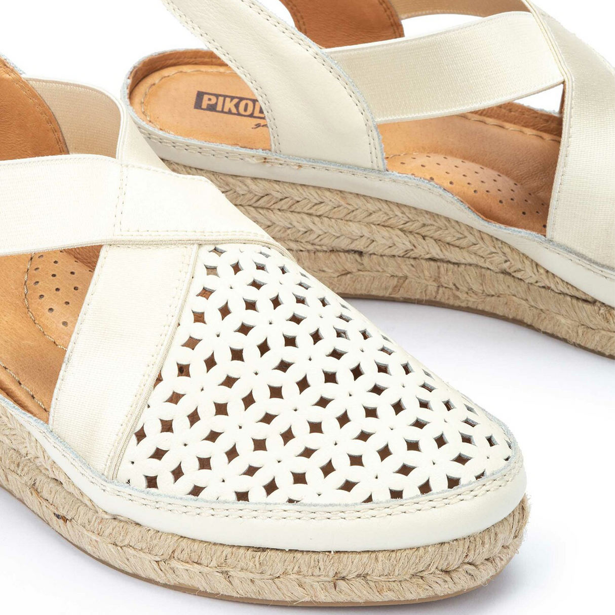 Pikolinos Benidorm W4A-1546 Wedge Sandal (Women) - Nata Sandal - Heel/Wedge - The Heel Shoe Fitters