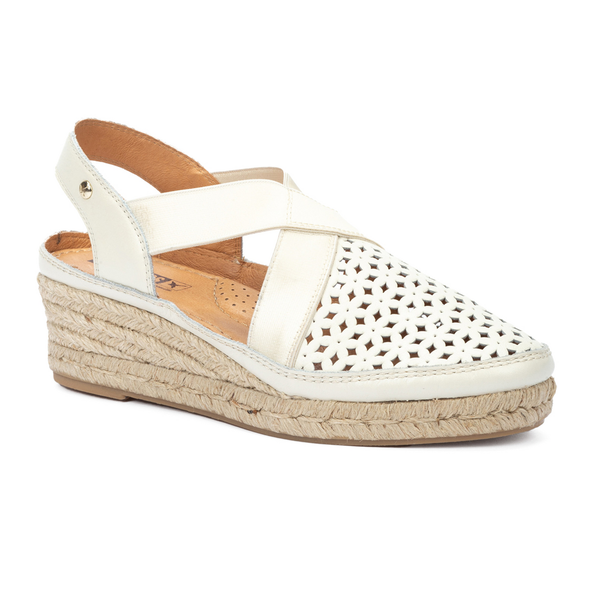 Pikolinos Benidorm W4A-1546 Wedge Sandal (Women) - Nata Sandal - Heel/Wedge - The Heel Shoe Fitters