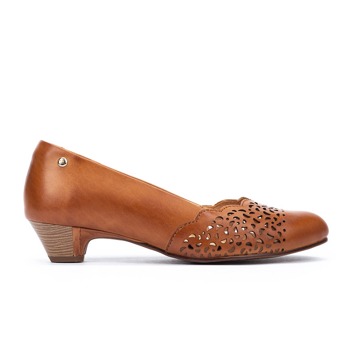 Pikolinos Elba W4B-5837 Pump (Women) - Brandy Leather Dress-Casual - Heels - The Heel Shoe Fitters