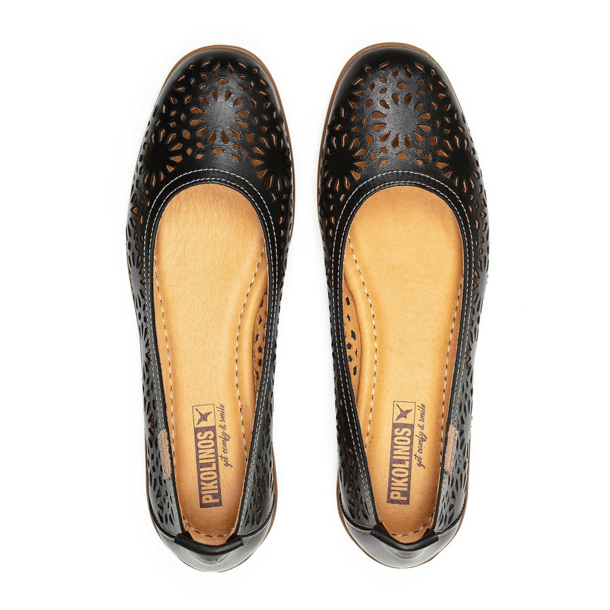 Pikolinos Alcoi W4C-4927 Flat (Women) - Black Dress-Casual - Flat - The Heel Shoe Fitters