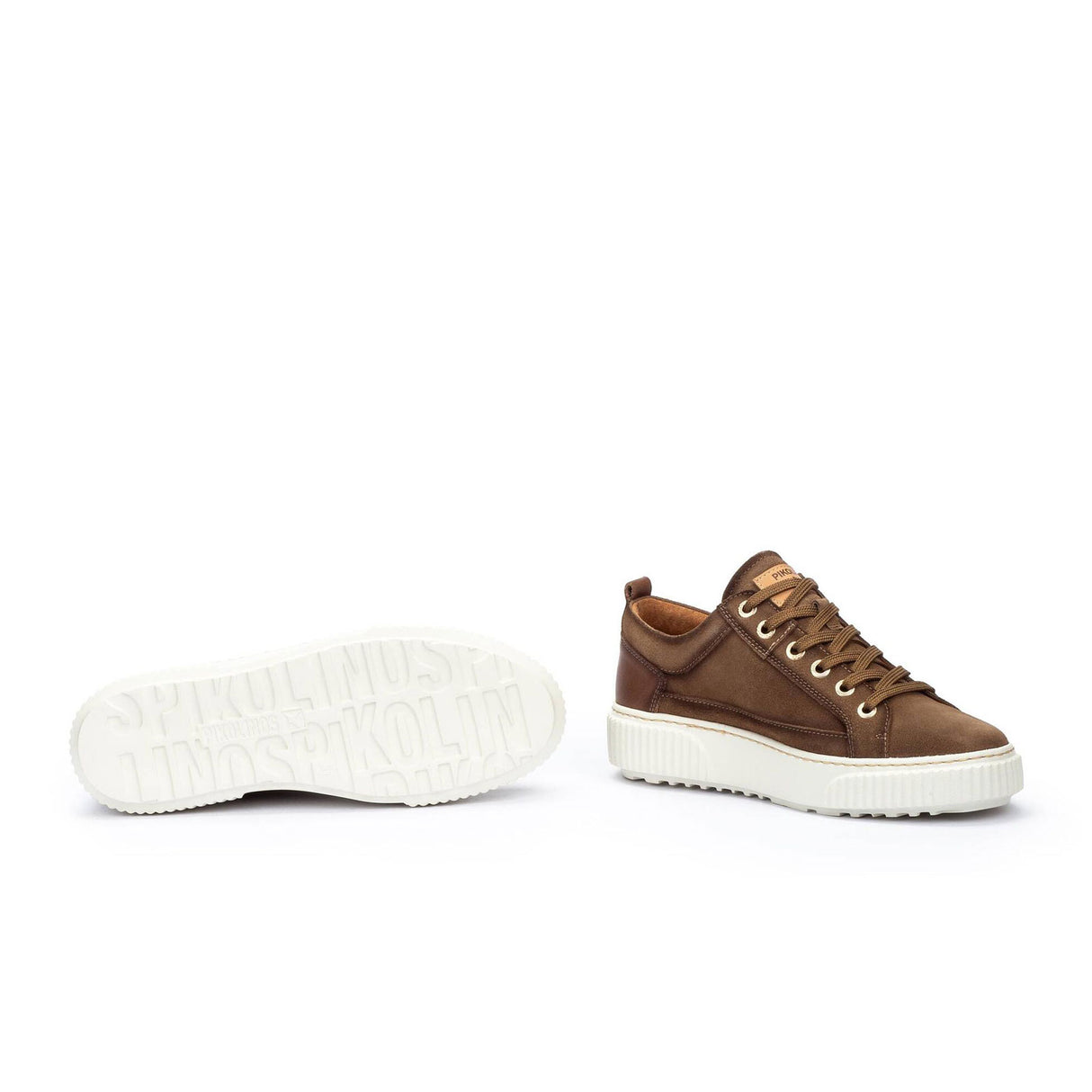 Pikolinos Riells W4Z-6784C1 Sneaker (Women) - Taupe Athletic - Casual - Lace Up - The Heel Shoe Fitters