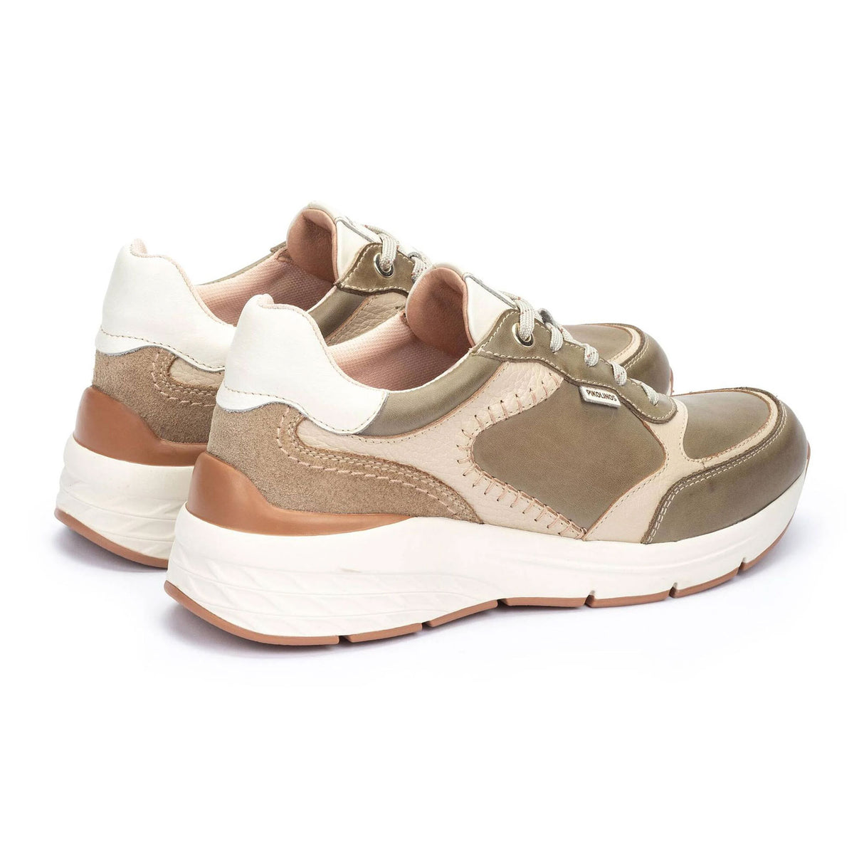 Pikolinos Cuenca W6A-6674C2 Sneaker (Women) - Sage Athletic - Casual - Lace Up - The Heel Shoe Fitters