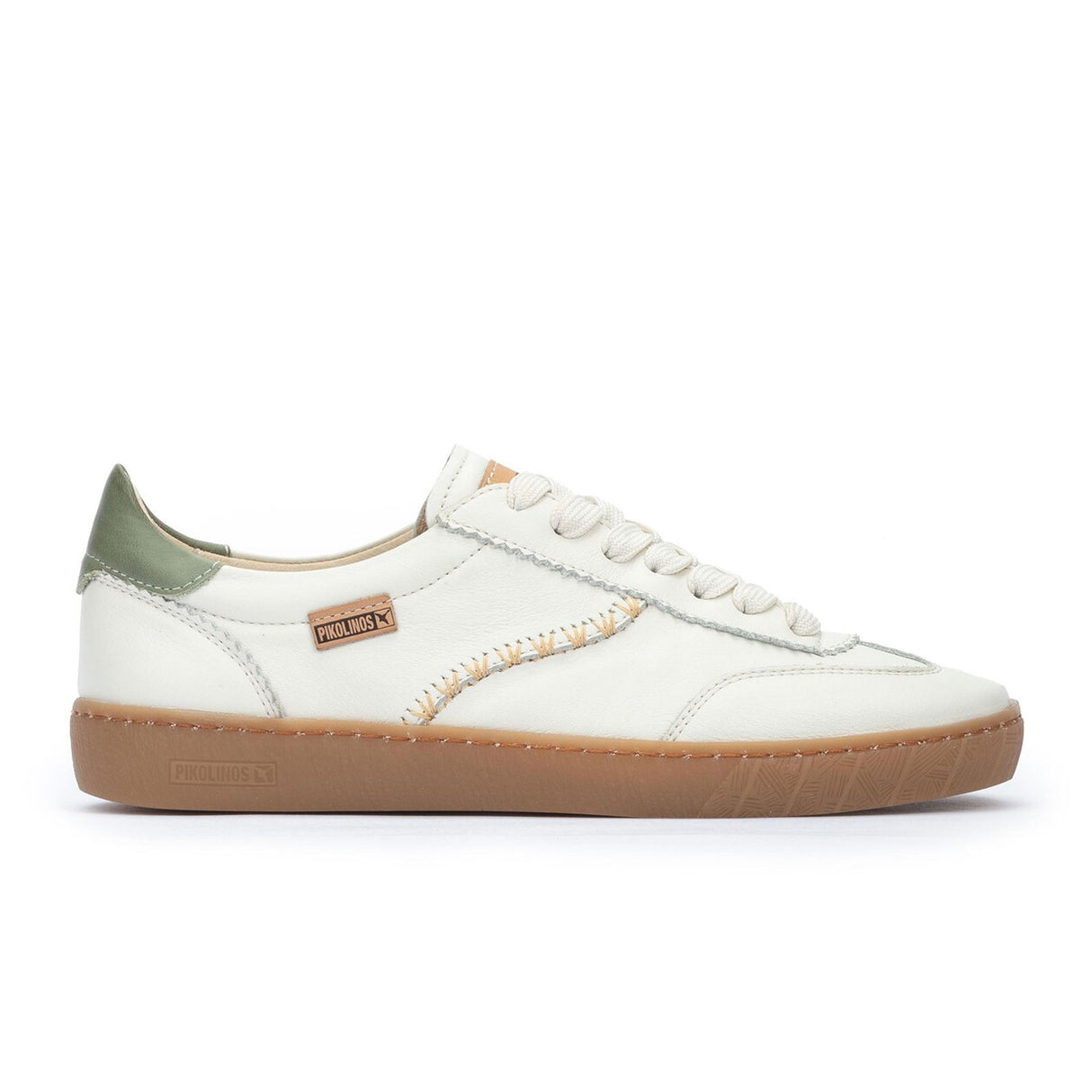 Pikolinos Lanzarote W7B-6508C1 Sneaker (Women) - Off White Athletic - Casual - Lace Up - The Heel Shoe Fitters