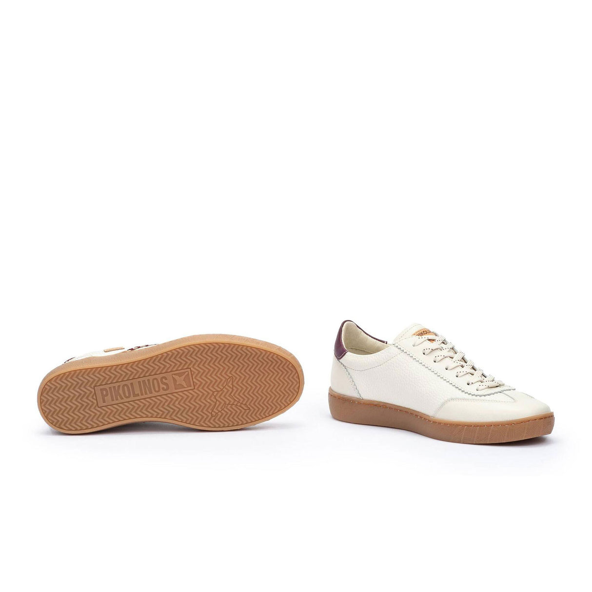 Pikolinos Lanzarote W7B-6508LIC1 Sneaker (Women) - Off White Athletic - Casual - Lace Up - The Heel Shoe Fitters
