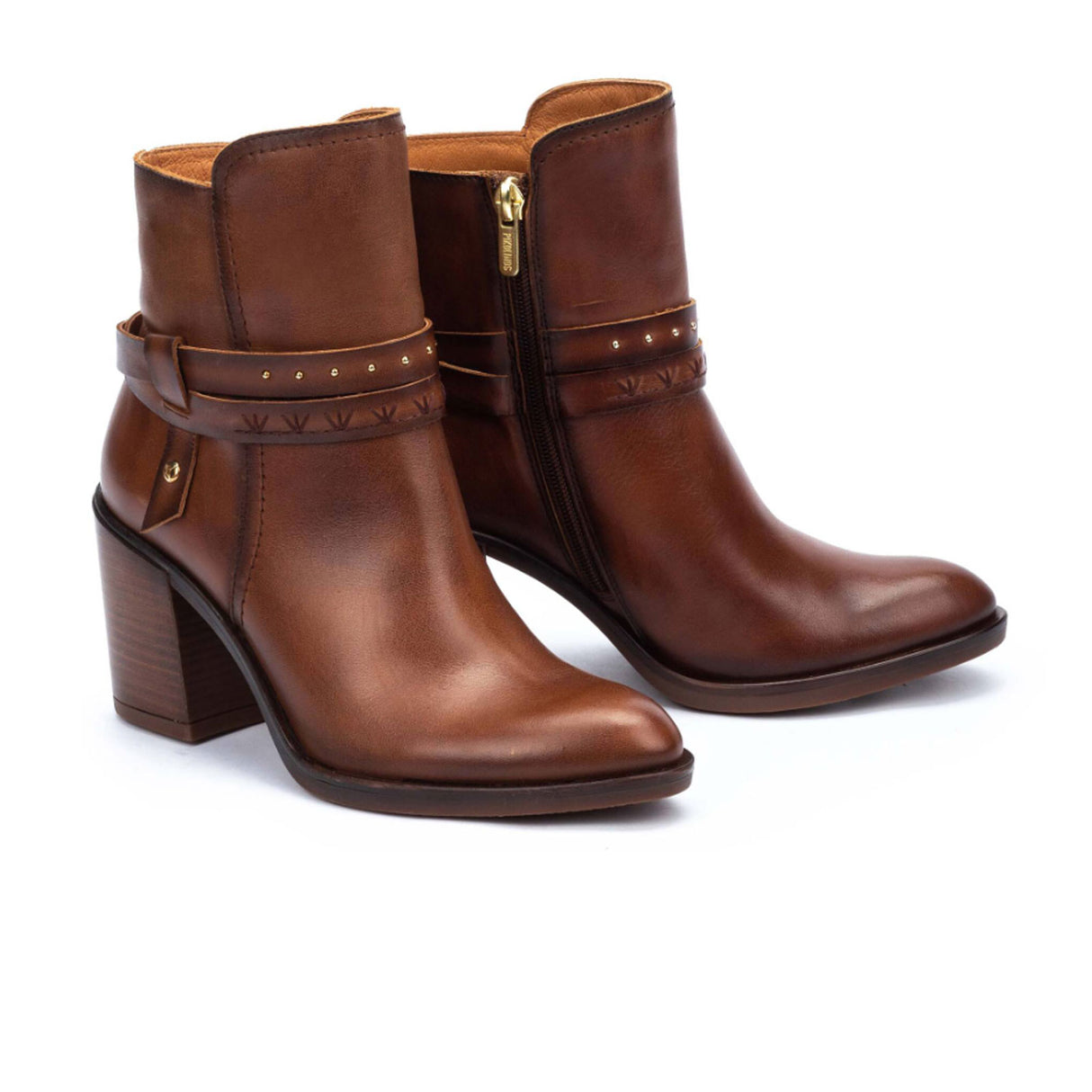 Pikolinos Rioja W7Y-8940 Heeled Ankle Boot (Women) - Cuero Leather Boots - Fashion - Ankle Boot - The Heel Shoe Fitters