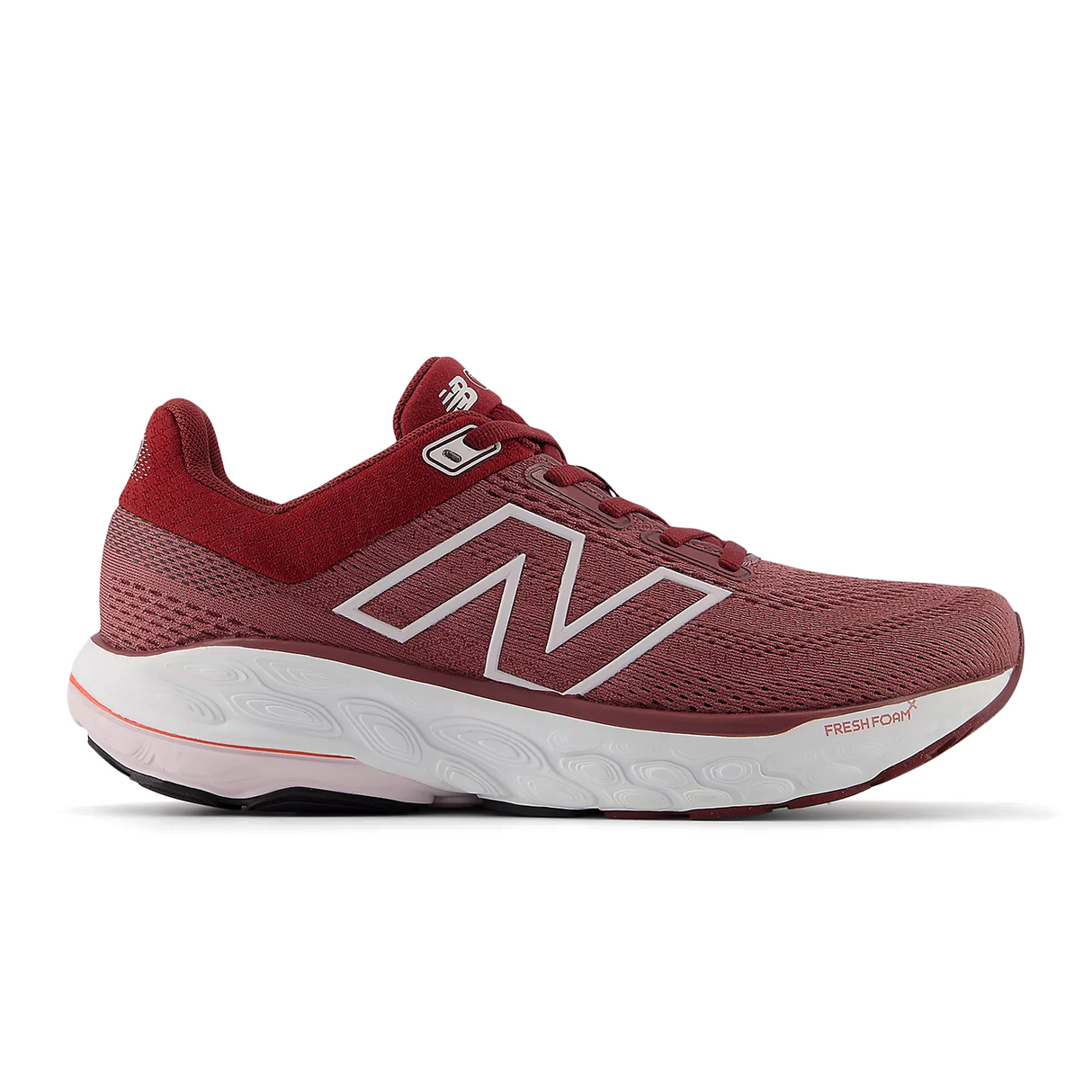 New Balance Fresh Foam X 860 v14 Running Shoe (Women) - Washed Burgundy/Monarch Burgundy/Pink Granite Athletic - Running - Stability - The Heel Shoe Fitters
