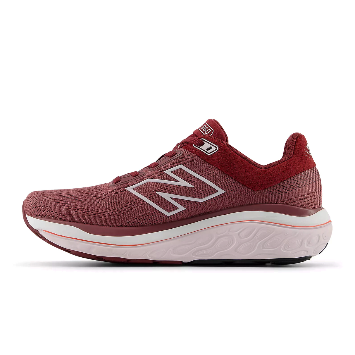 New Balance Fresh Foam X 860 v14 Running Shoe (Women) - Washed Burgundy/Monarch Burgundy/Pink Granite Athletic - Running - Stability - The Heel Shoe Fitters