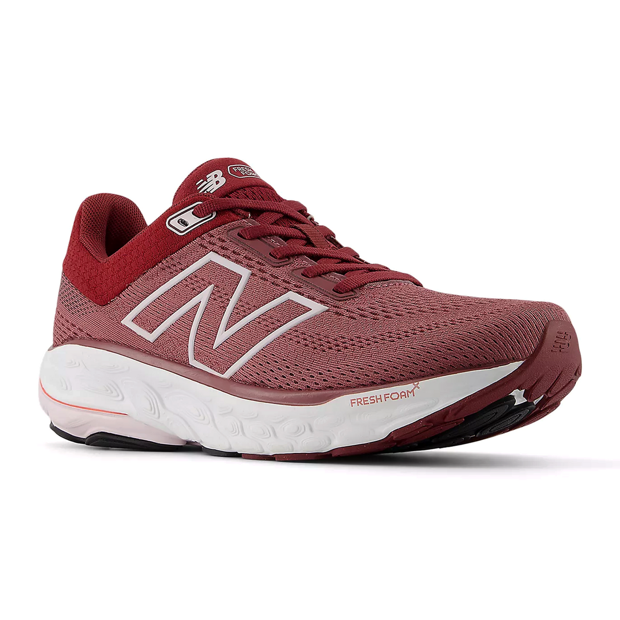 New Balance Fresh Foam X 860 v14 Running Shoe (Women) - Washed Burgundy/Monarch Burgundy/Pink Granite Athletic - Running - Stability - The Heel Shoe Fitters