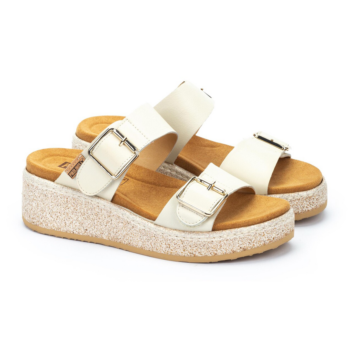 Pikolinos Alzira W9D-1505 Wedge Sandal (Women) - Nata Sandal - Heel/Wedge - The Heel Shoe Fitters