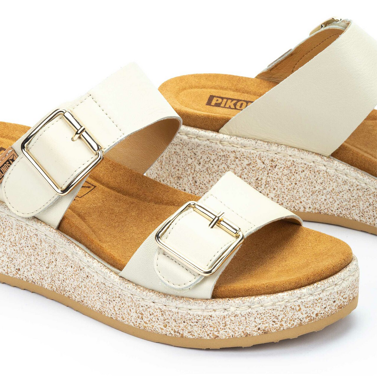 Pikolinos Alzira W9D-1505 Wedge Sandal (Women) - Nata Sandal - Heel/Wedge - The Heel Shoe Fitters