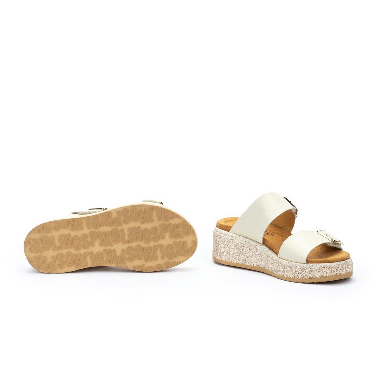 Pikolinos Alzira W9D-1505 Wedge Sandal (Women) - Nata Sandal - Heel/Wedge - The Heel Shoe Fitters