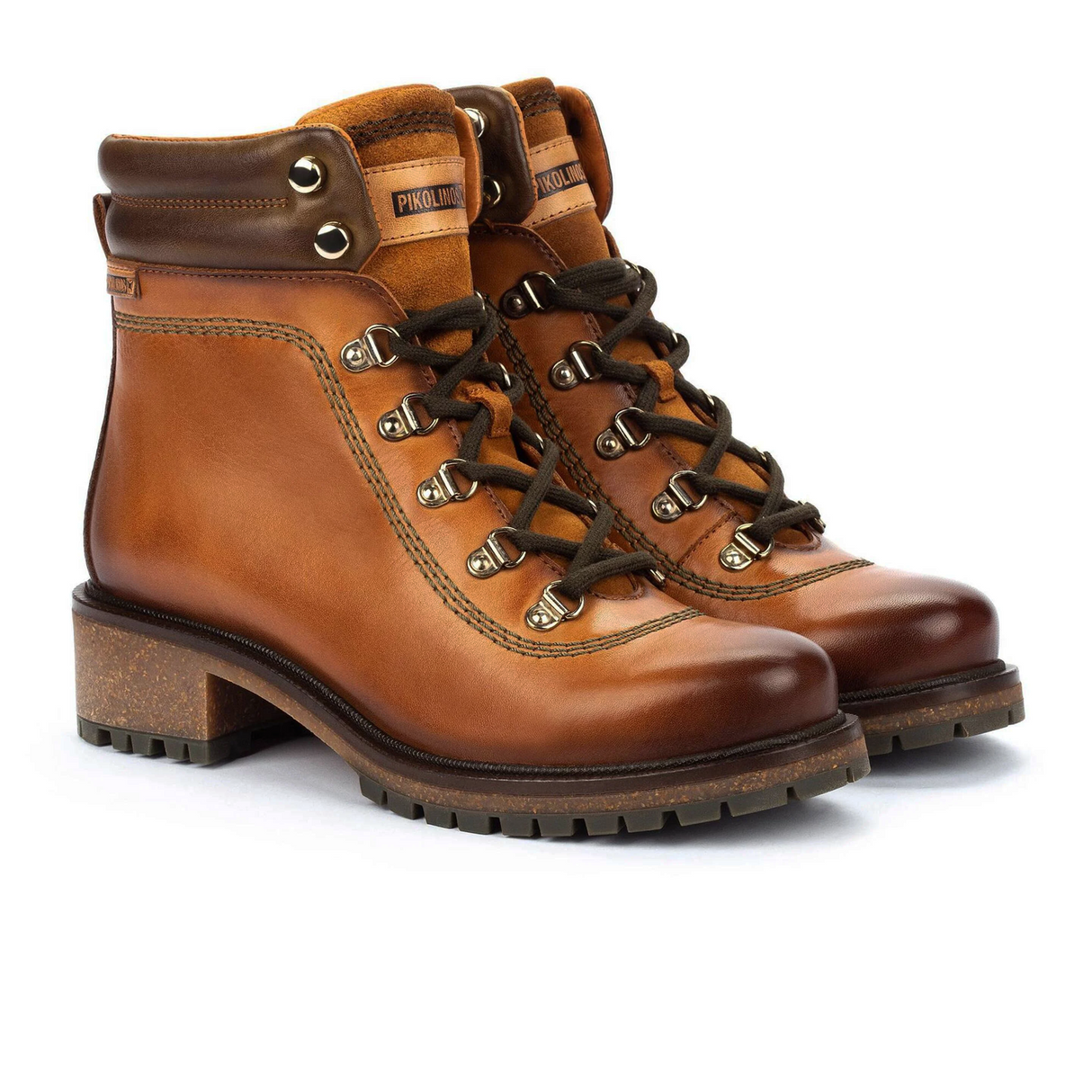 Pikolinos Aspe W9Z-8634C1 Ankle Boot (Women) - Brandy Leather Boots - Fashion - Mid Boot - The Heel Shoe Fitters