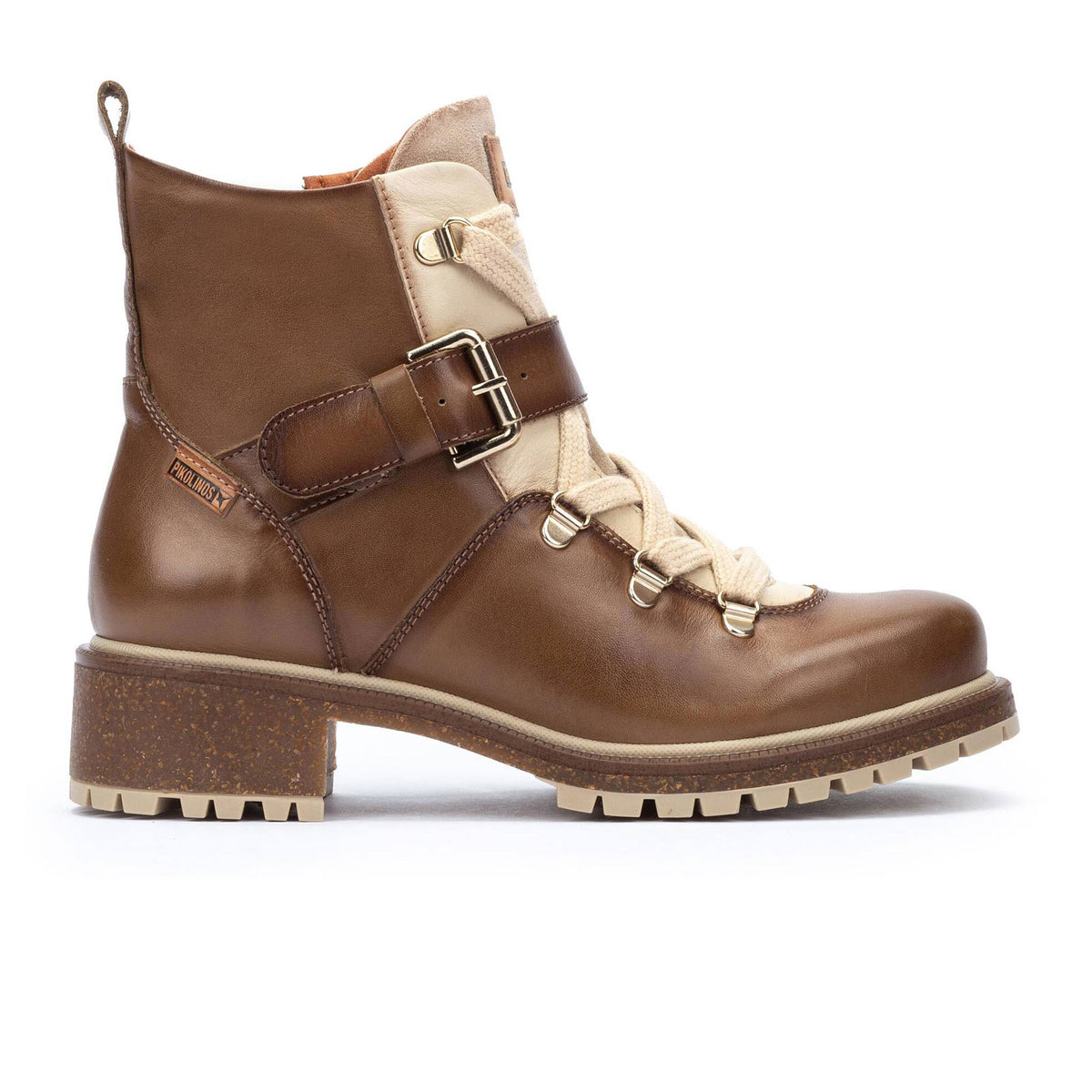 PIKOLINOS Olive Leather Boots Pikolinos San Sebastia W1T-8906C2 Ankle Boot (Women) - Olive  main image 3
