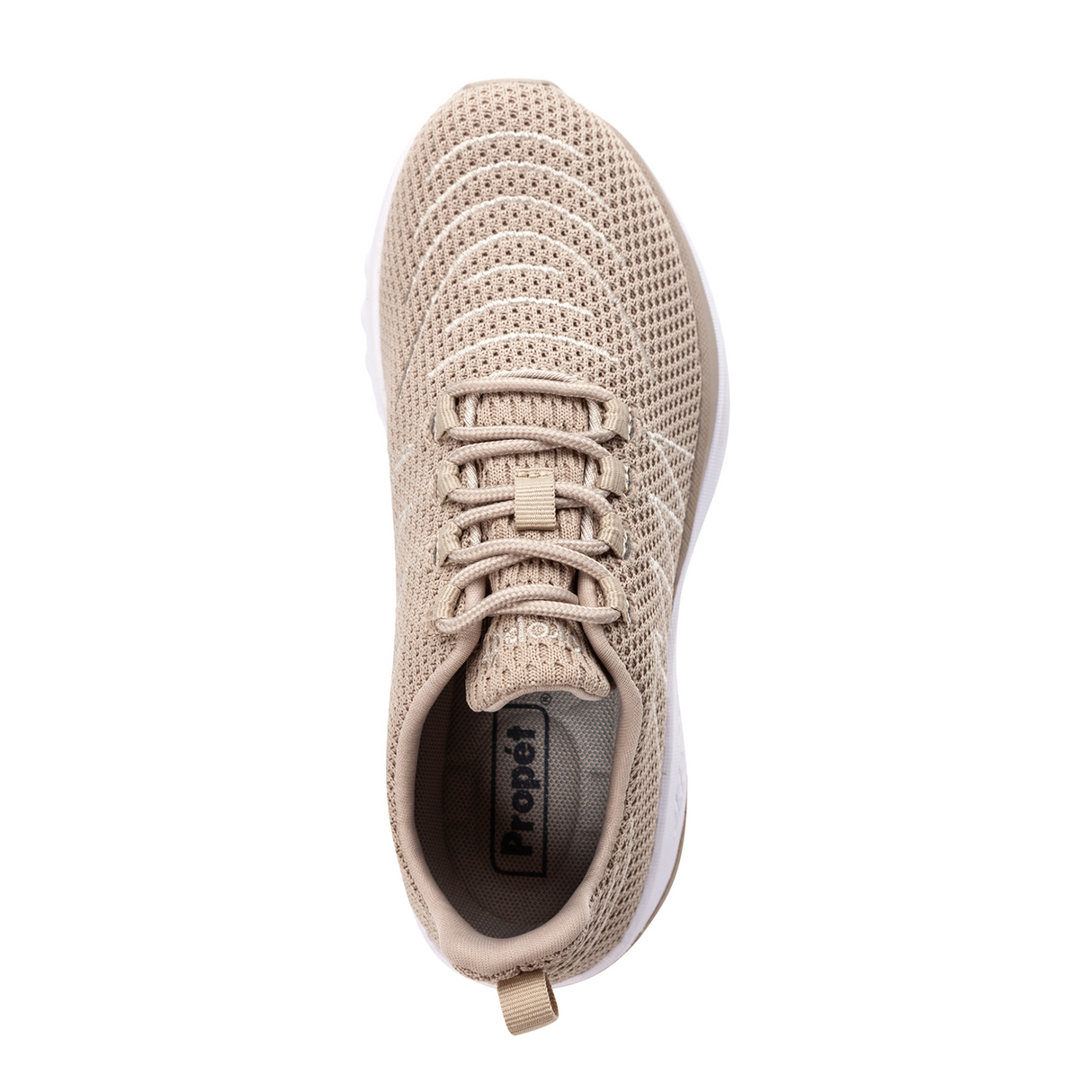 Propet Tour Knit Sneaker (Women) - Sand Athletic - Walking - The Heel Shoe Fitters