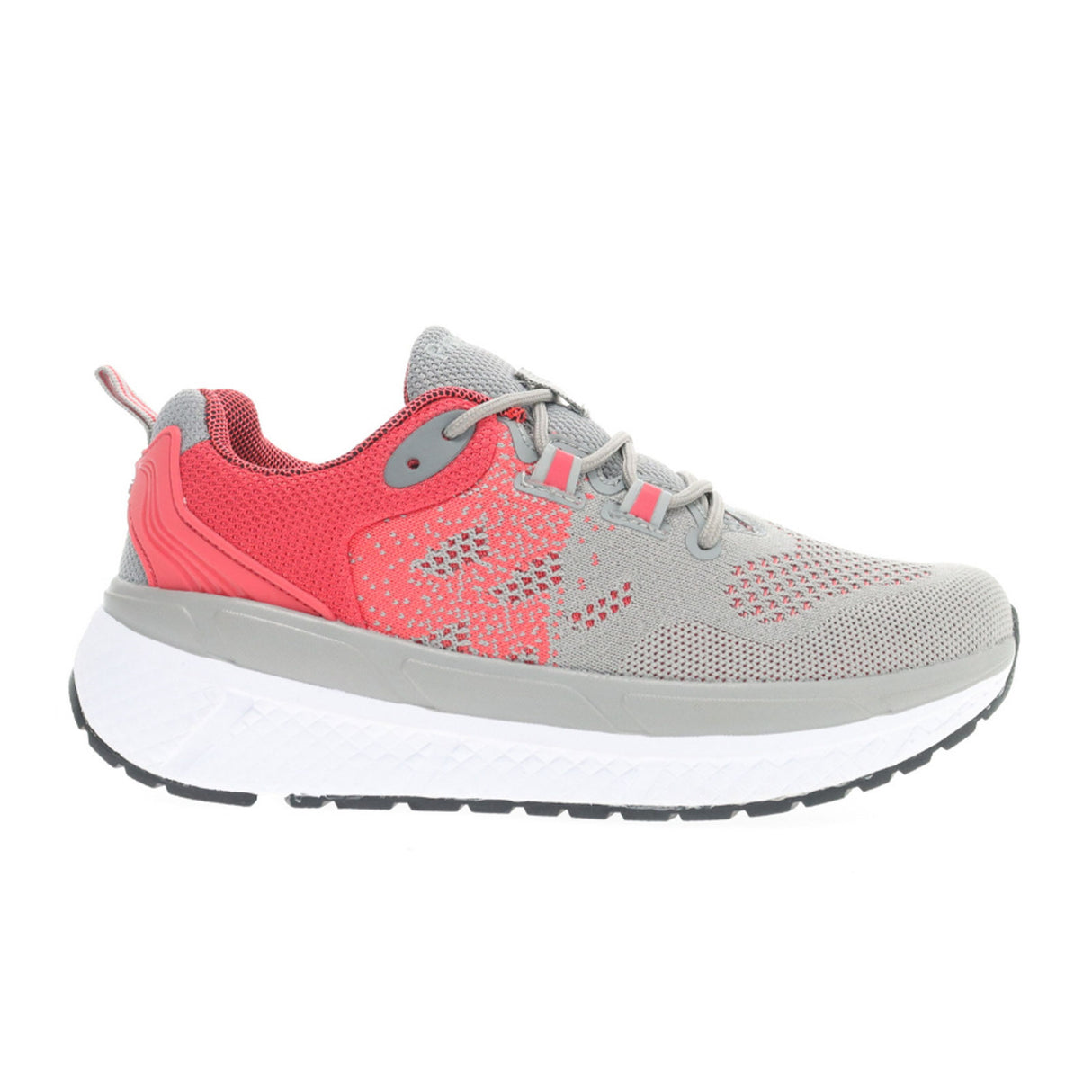 Propet Ultra Walking Shoe (Women) - Light Grey/Salmon Athletic - Walking - The Heel Shoe Fitters