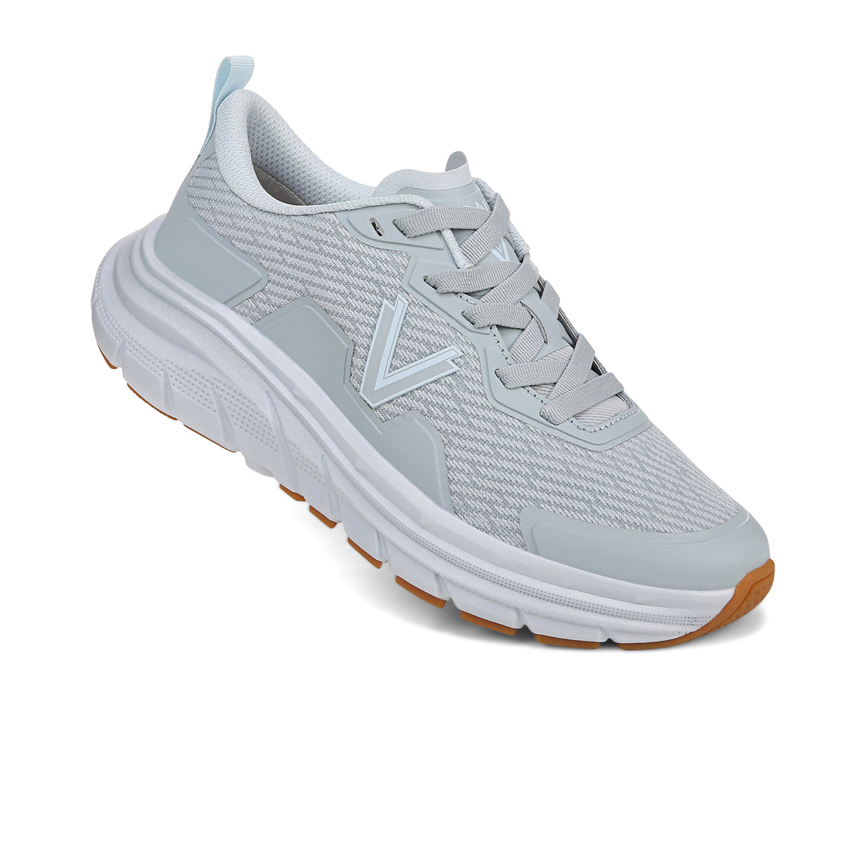 Vionic Walk Max Sneaker (Women) - Vintage Blue Haze Athletic - Casual - Lace Up - The Heel Shoe Fitters