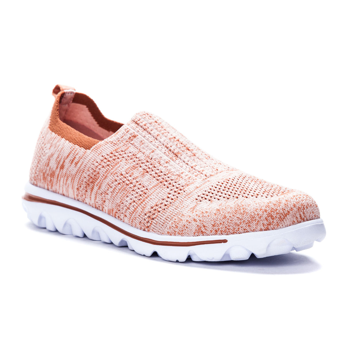 Propet TravelActiv Stretch Slip On Sneaker (Women) - Rose Dress-Casual - Slip On - The Heel Shoe Fitters