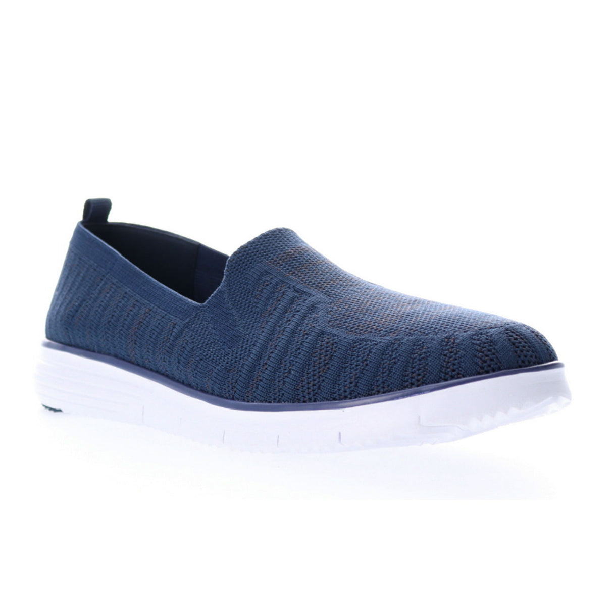 Propet TravelFit Slip On (Women) - Navy/Grey Dress-Casual - Slip On - The Heel Shoe Fitters