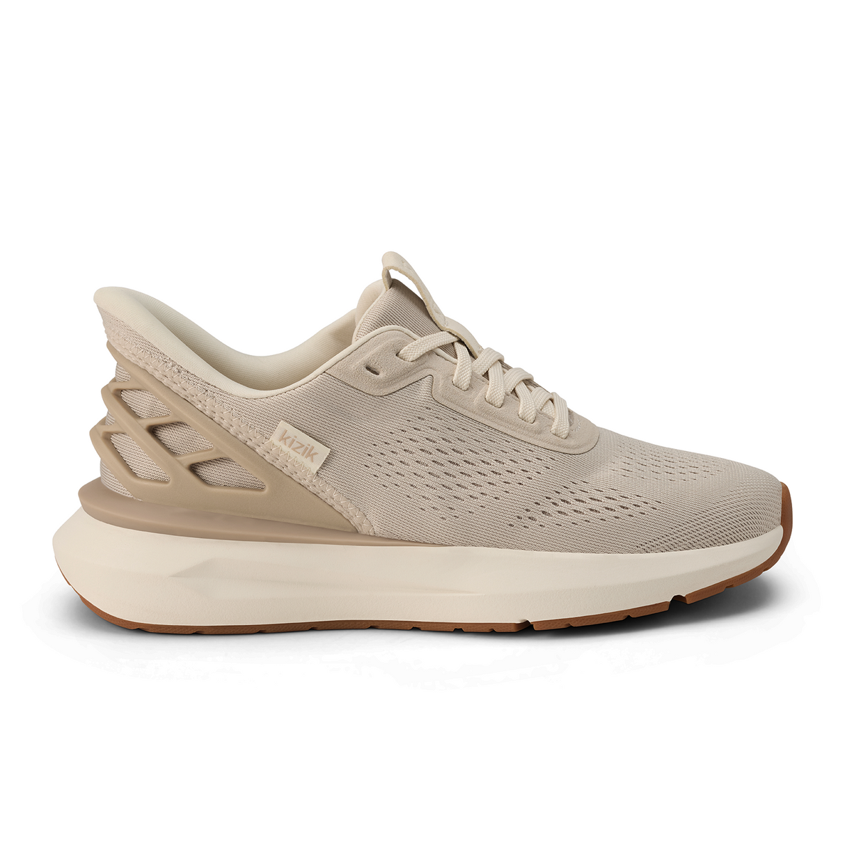 Kizik Athens 2 Sneaker (Women) - Oatmeal/Pristine Athletic - Casual - Lace Up - The Heel Shoe Fitters