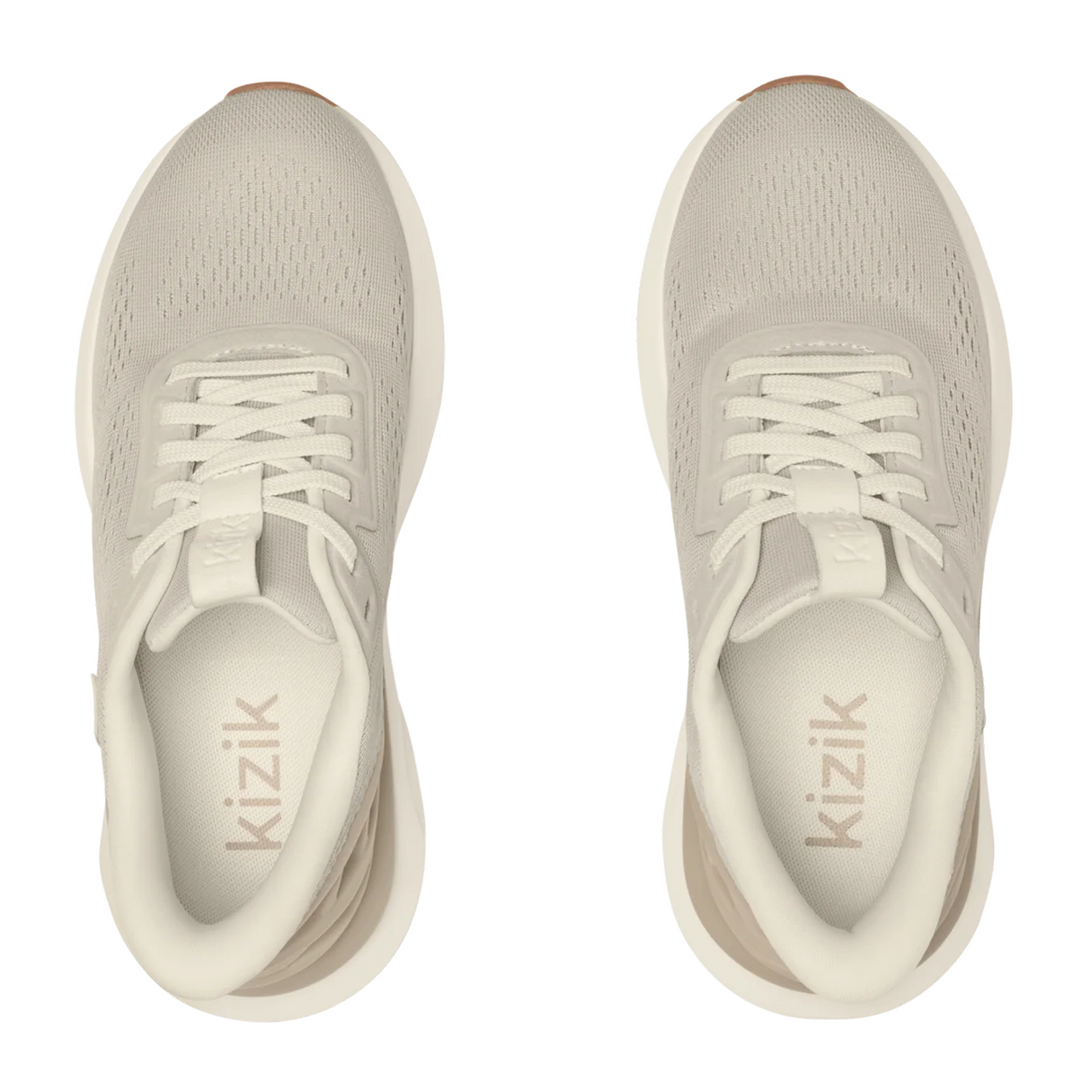 Kizik Athens 2 Sneaker (Women) - Oatmeal/Pristine Athletic - Casual - Lace Up - The Heel Shoe Fitters