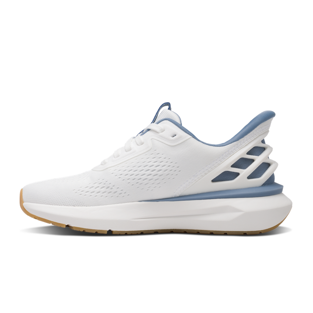 Kizik Athens 2 Sneaker (Women) - White/Soft Chambray Athletic - Casual - Lace Up - The Heel Shoe Fitters