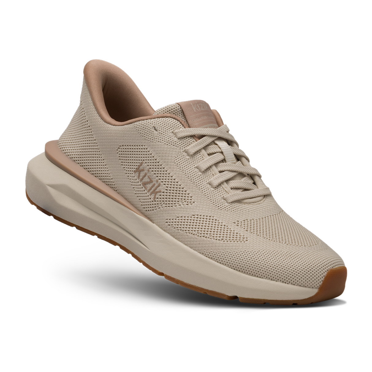 Kizik Athens 2 Knit Sneaker (Women) - Oatmeal/Warm Taupe