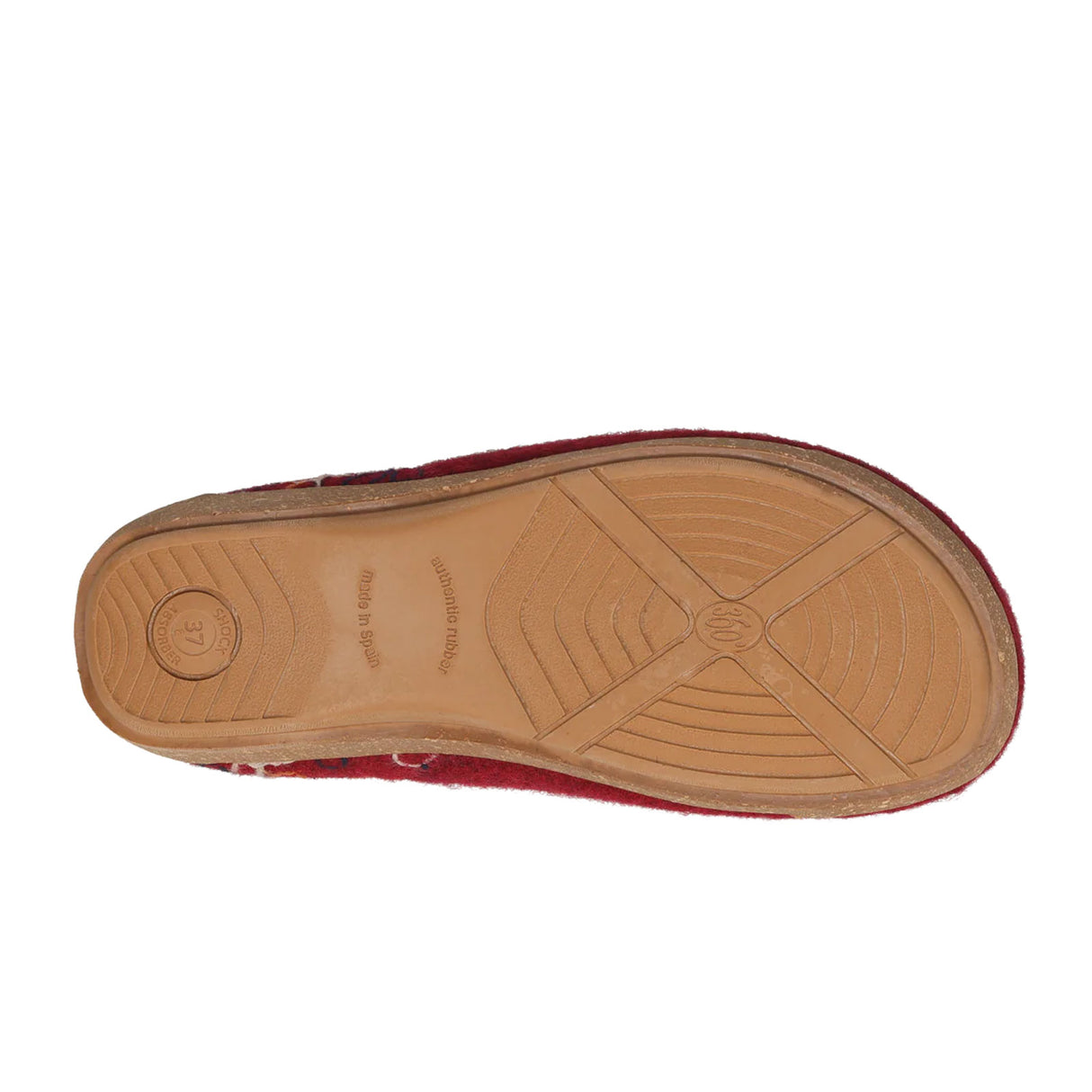 Taos Woolflower Slipper (Women) - Cranberry Dress-Casual - Slipper - The Heel Shoe Fitters