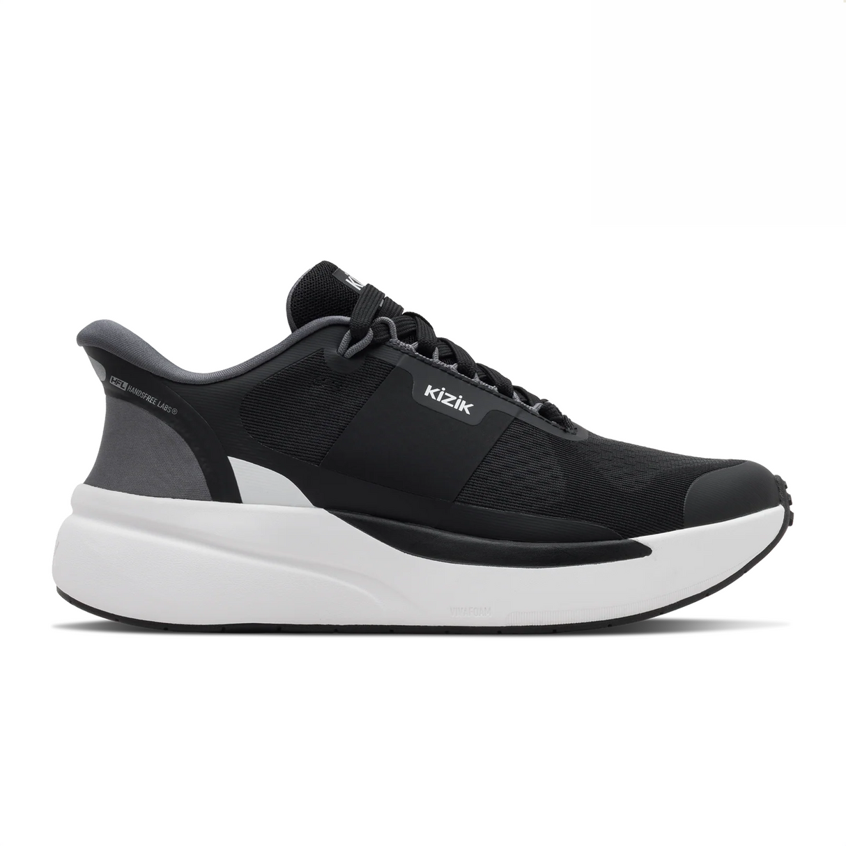 Kizik Freedom Run Sneaker (Women) - Black/Smoked Pearl