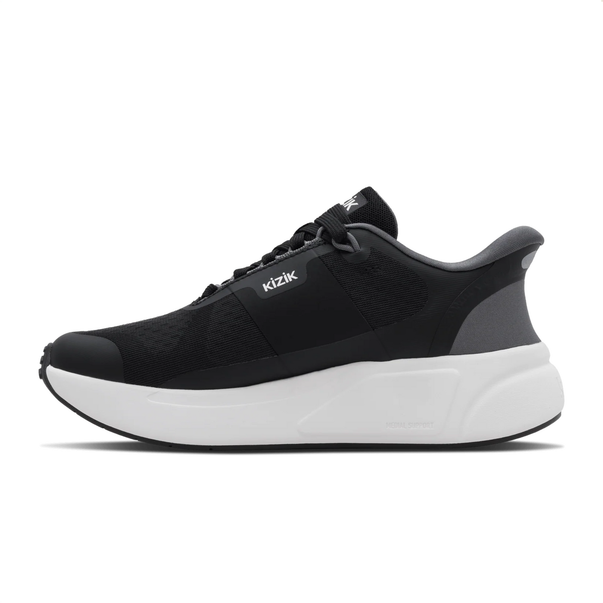 Kizik Freedom Run Sneaker (Women) - Black/Smoked Pearl