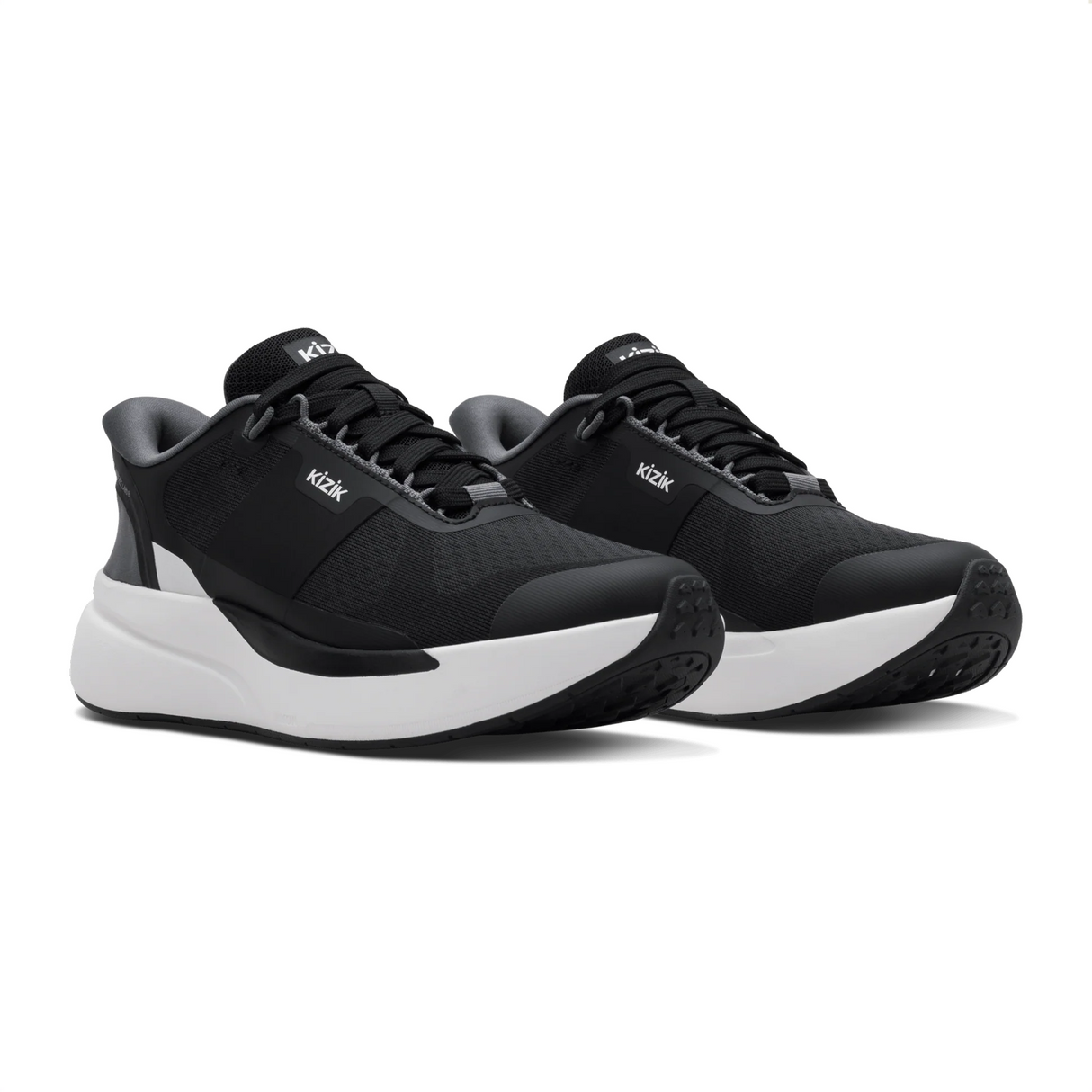Kizik Freedom Run Sneaker (Women) - Black/Smoked Pearl
