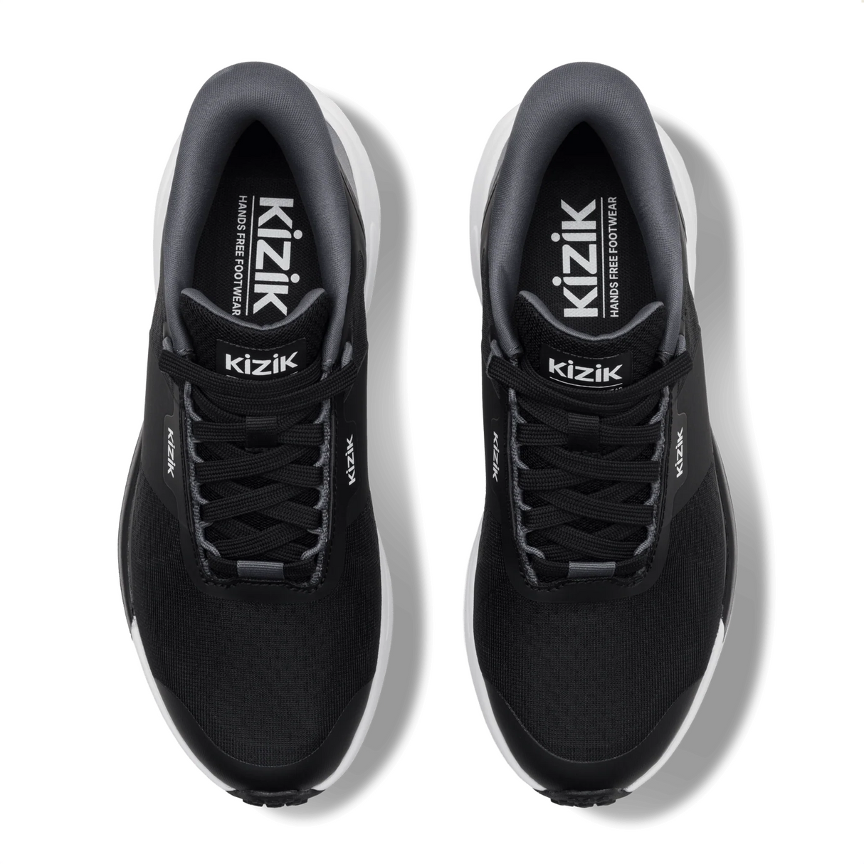 Kizik Freedom Run Sneaker (Women) - Black/Smoked Pearl