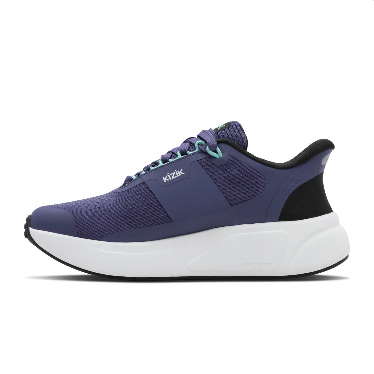 Kizik Freedom Run Sneaker (Women) - Heron/White