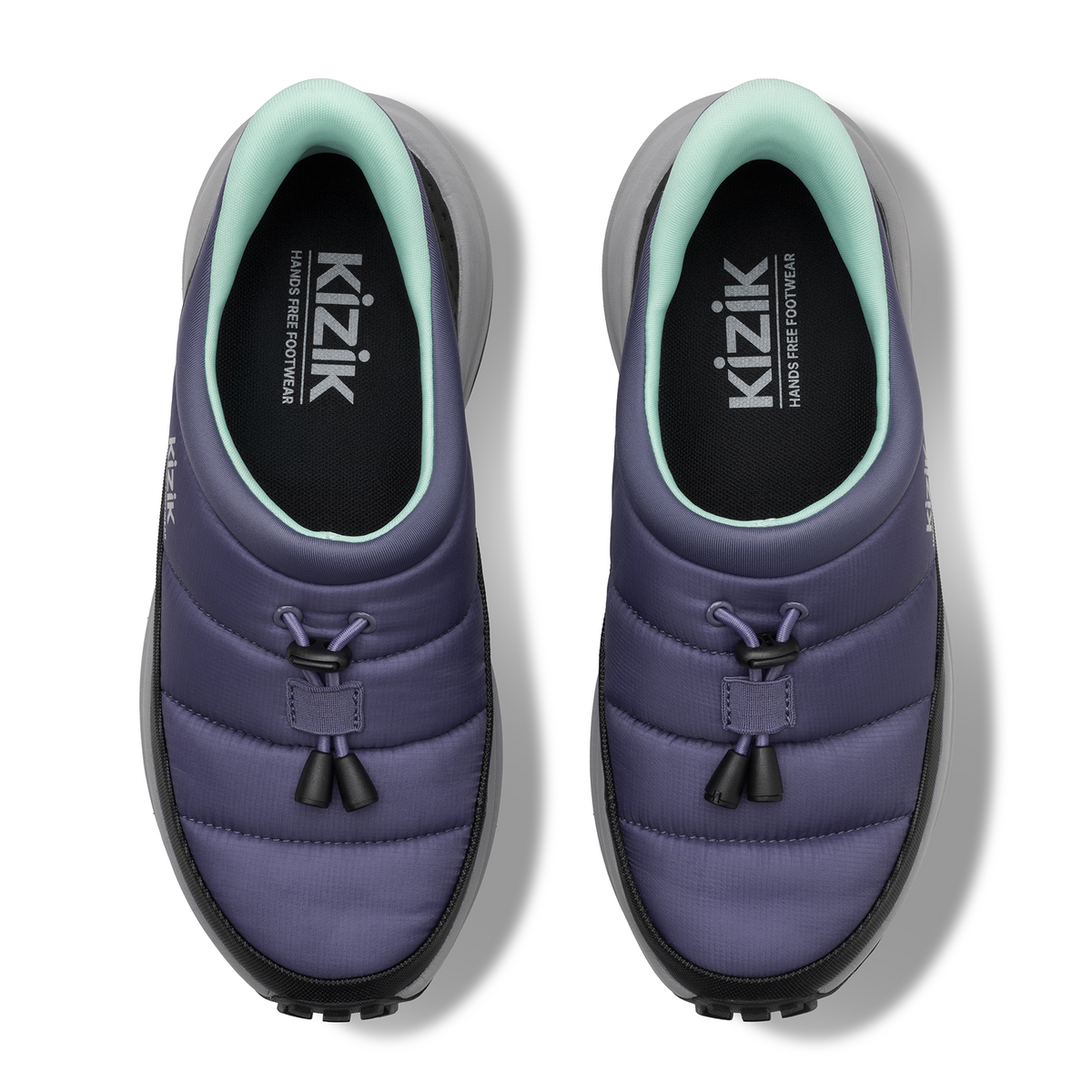 Kizik Freedom Moc (Women) - Heron/Alloy