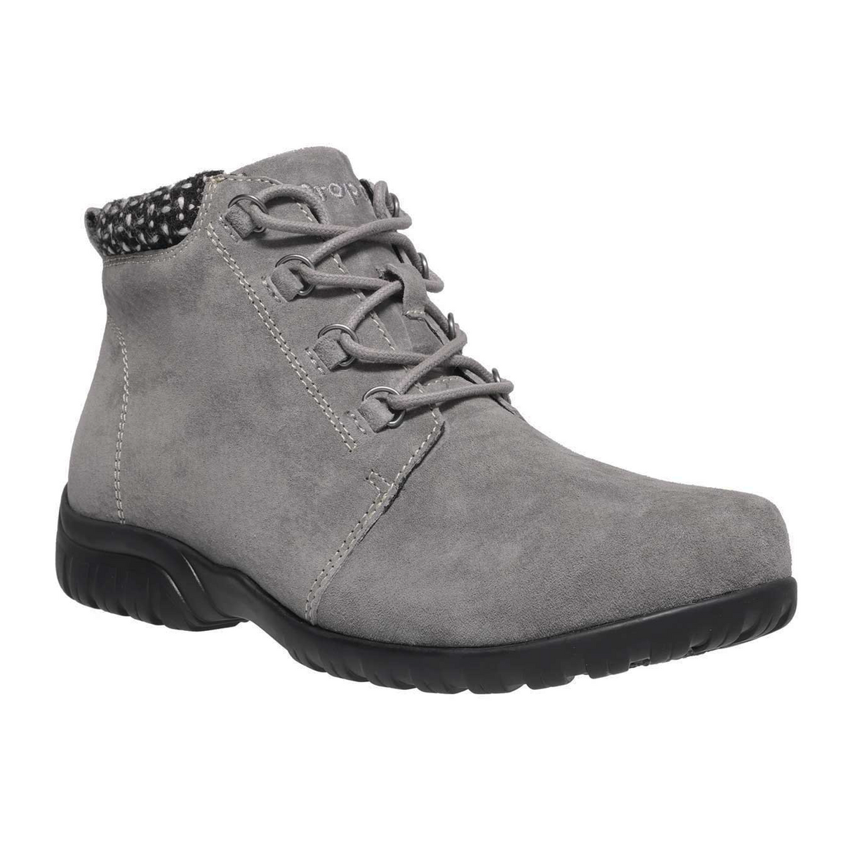 Propet Delaney Ankle Boot (Women) - Grey Boots - Casual - Low - The Heel Shoe Fitters