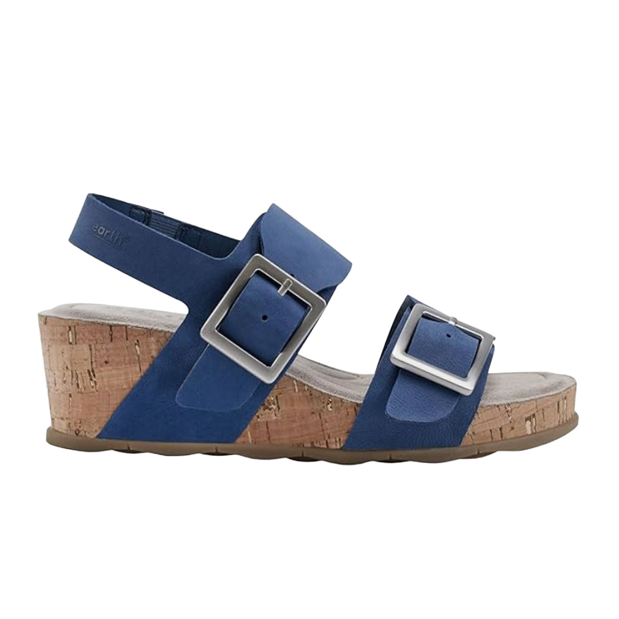 Earth Willa Wedge Sandal (Women) - Dark Blue - The Heel Shoe Fitters