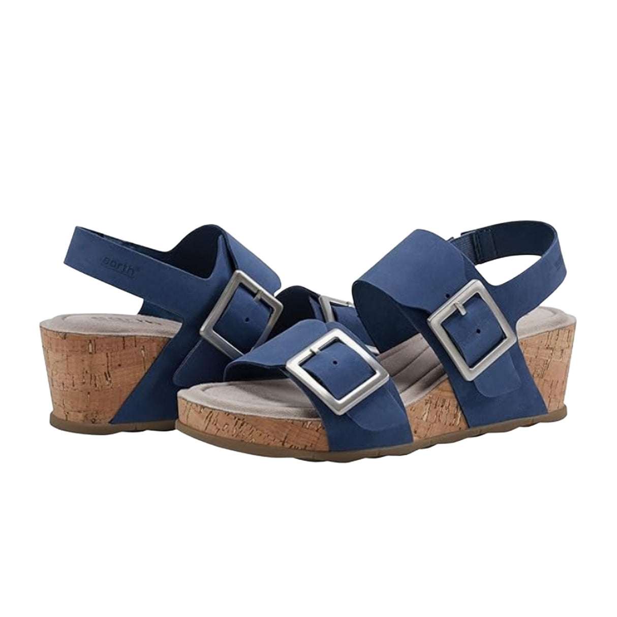 Earth Willa Wedge Sandal (Women) - Dark Blue - The Heel Shoe Fitters