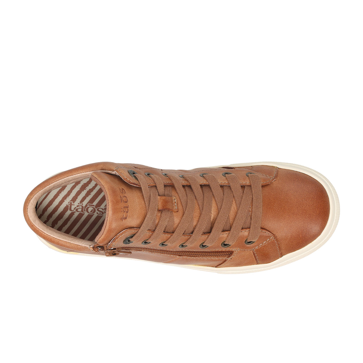 Taos Winner Mid Top Sneaker (Women) - Caramel Athletic - Casual - Lace Up - The Heel Shoe Fitters