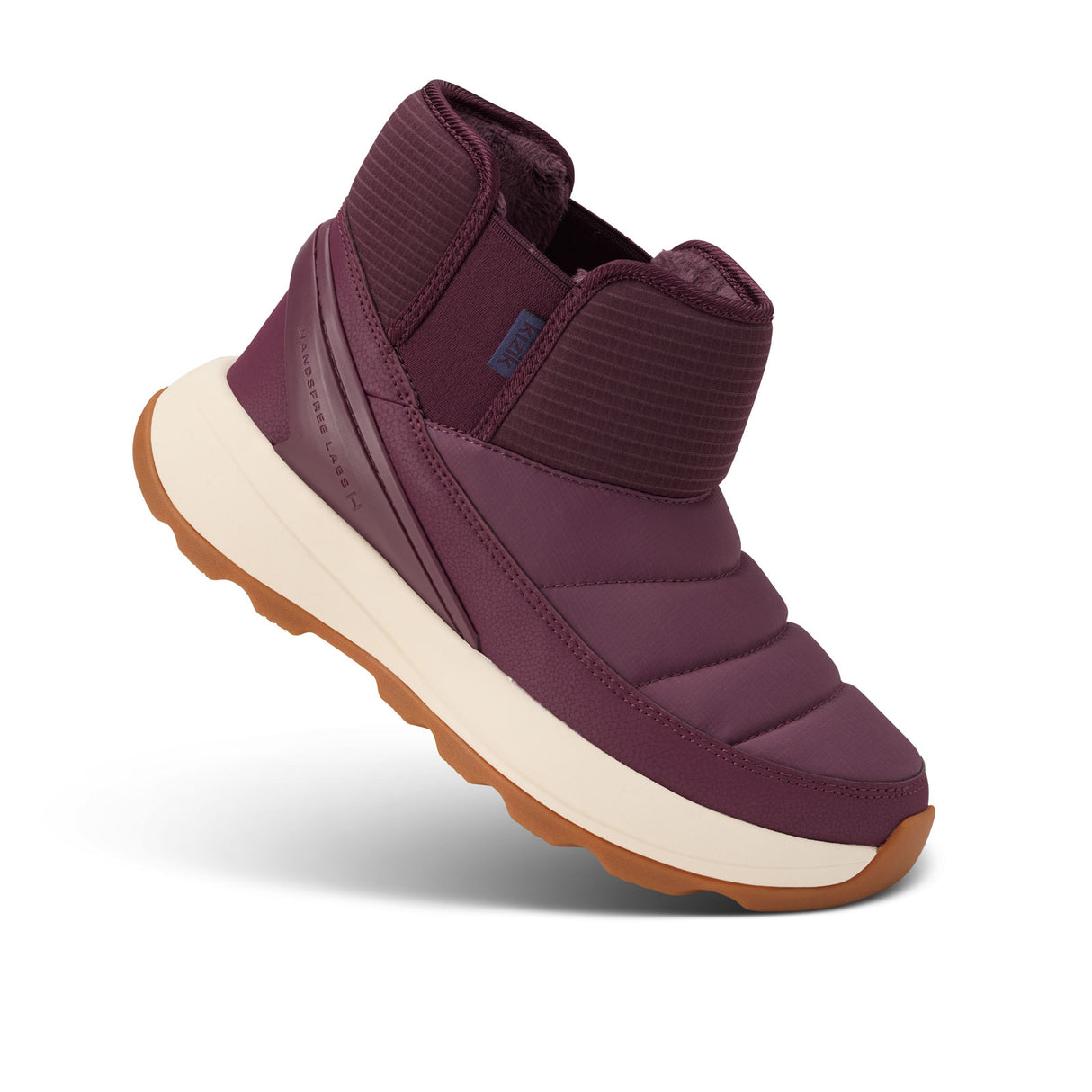 Kizik Juno 2 Low Insulated Boot (Women) - Mauve Wine Athletic - Casual - Lace Up - The Heel Shoe Fitters